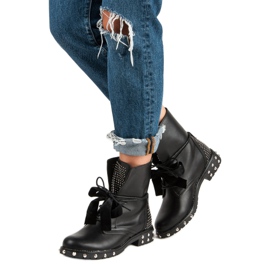 Lucky Shoes Rok radarske čizme crno 2