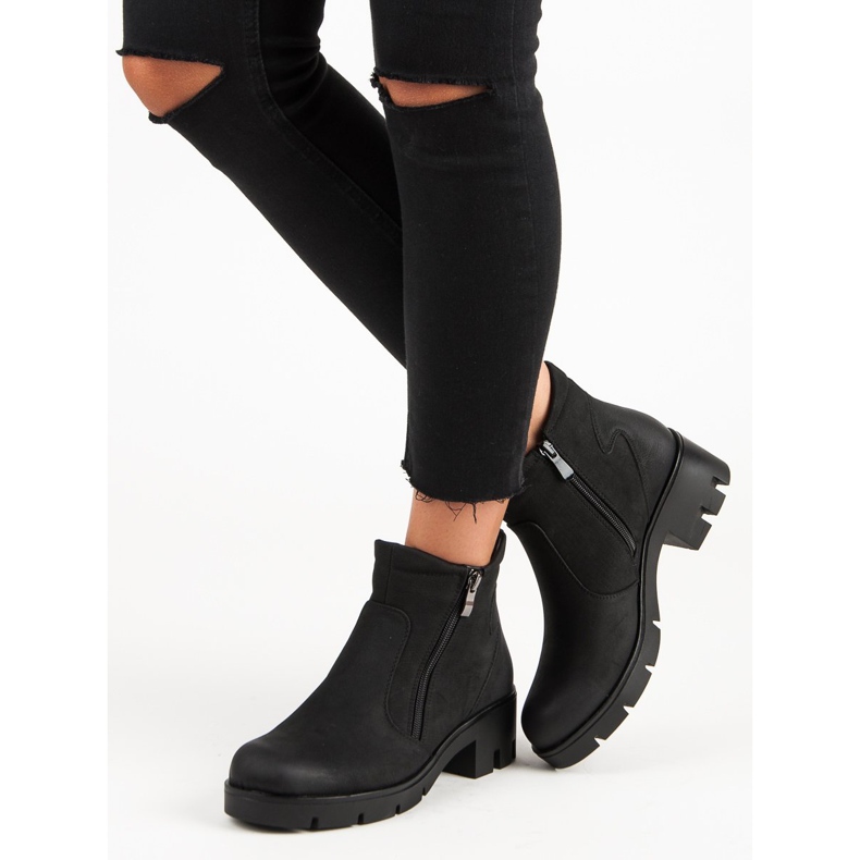 Crne čizme VINCEZA crna 2