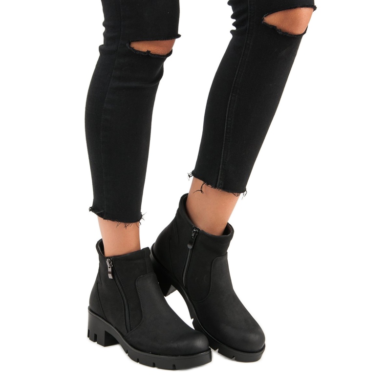 Crne čizme VINCEZA crno 1