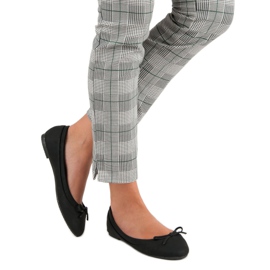 Lucky Shoes Crne balerine crno 2