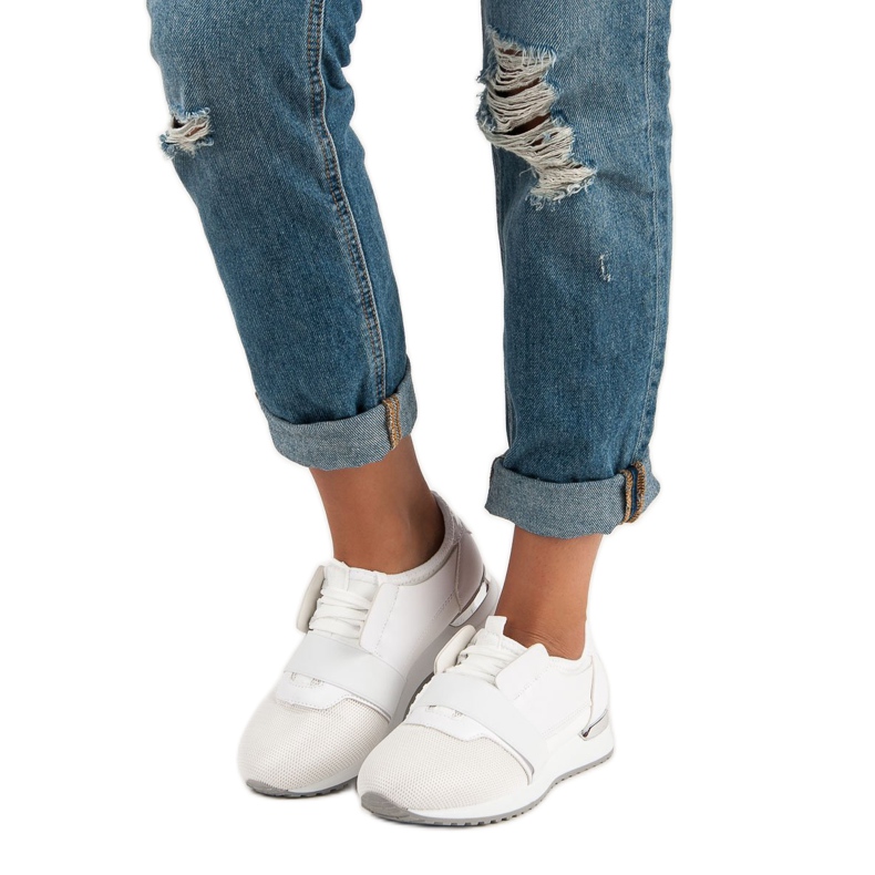 Sportske cipele koje se navlače bijela 1