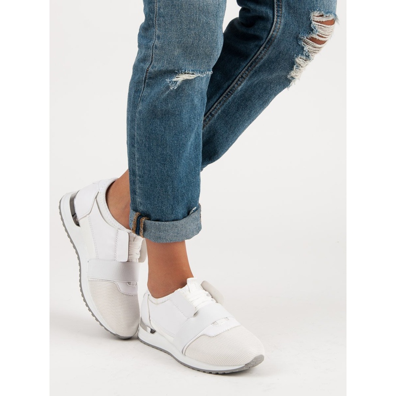 Sportske cipele koje se navlače bijela 2