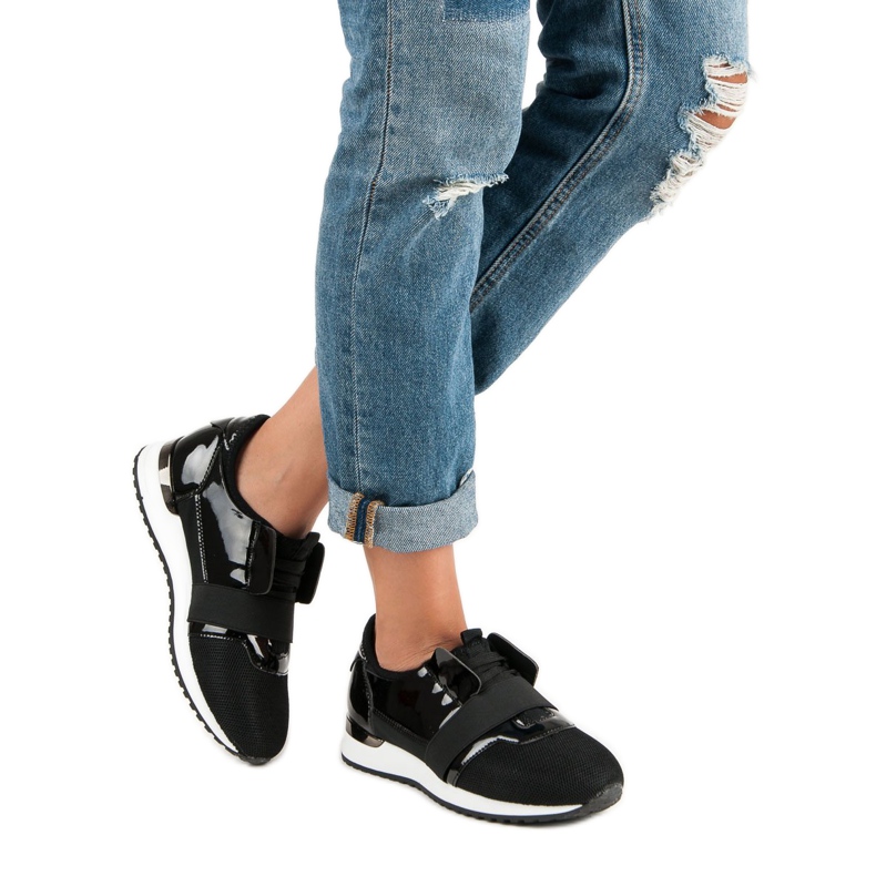 Sportske cipele koje se navlače crna 2