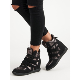 Sjajne tenisice crno 1