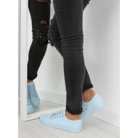 Ženske plave jednobojne tenisice NB176 L.BLUE plava 2