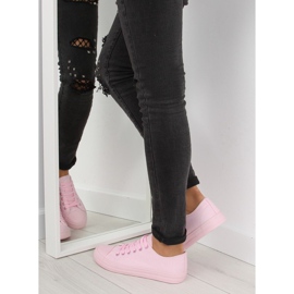 Ženske ružičaste jednobojne tenisice NB176 Pink ružičasta 1