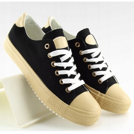 Crne ženske tenisice BL97P Black crno 1