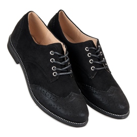 Bestelle Crne vezane cipele crno 1