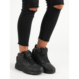 Crne čizme iznad gležnja crna 2