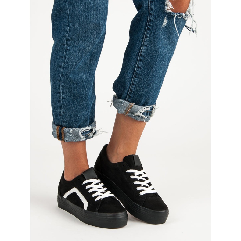 Sport Crne tenisice od antilopa crna 2