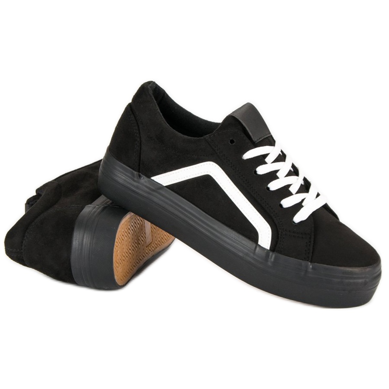 Sport Crne tenisice od antilopa crno 1