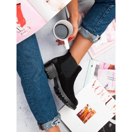 Filippo Crne kožne gležnjače crna 2