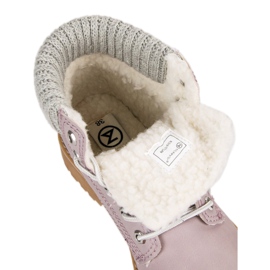 Ljubičasti hvatači s ovčijom kožom MCKEYLOR ljubičasta 1