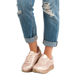 Bestelle Vezane tenisice espadrile ružičasta 1