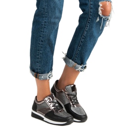 Stilske sportske cipele crno 1