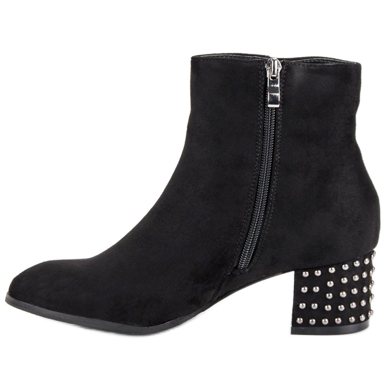 Filippo Elegantne čizme od antilopa crna 1