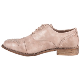 Super Me Modne vezane cipele ružičasta 1