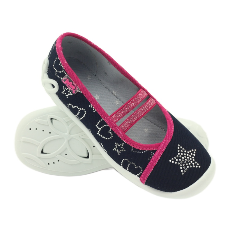 Befado 116y246 zvjezdice siva ružičasta tamnoplava 3