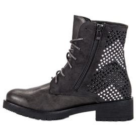 Rok radarske čizme siva 1