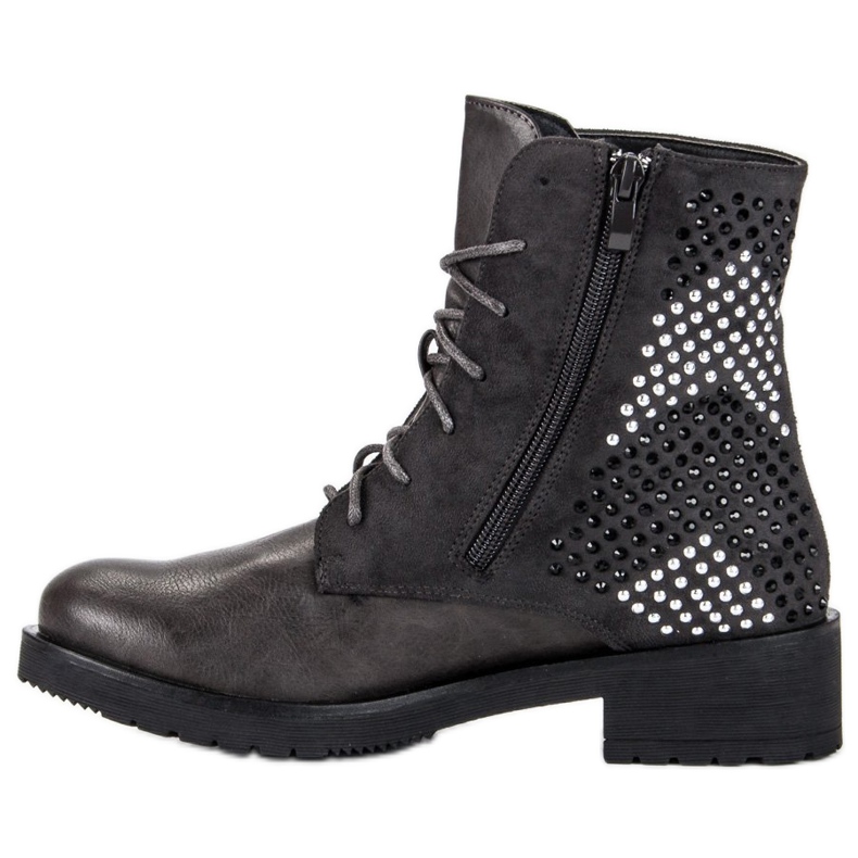 Rok radarske čizme siva 1