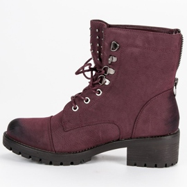 Elegantni kestenjasti radnici VINCEZA crvena 2