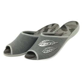 Befado ženske cipele papuče 254D096 papuče siva 4