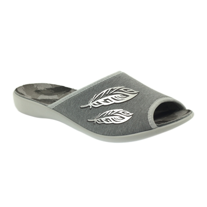 Befado ženske cipele papuče 254D096 papuče siva 1