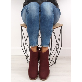 Bordo čizme 7B670 Vinsko crvena 2