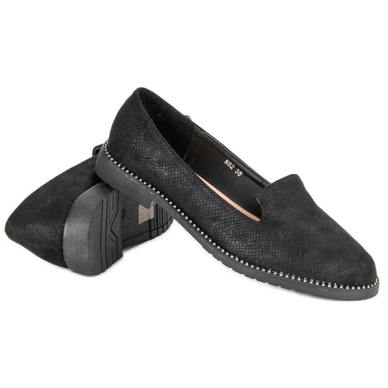 Bestelle Crni slip-on lordovi crno 2