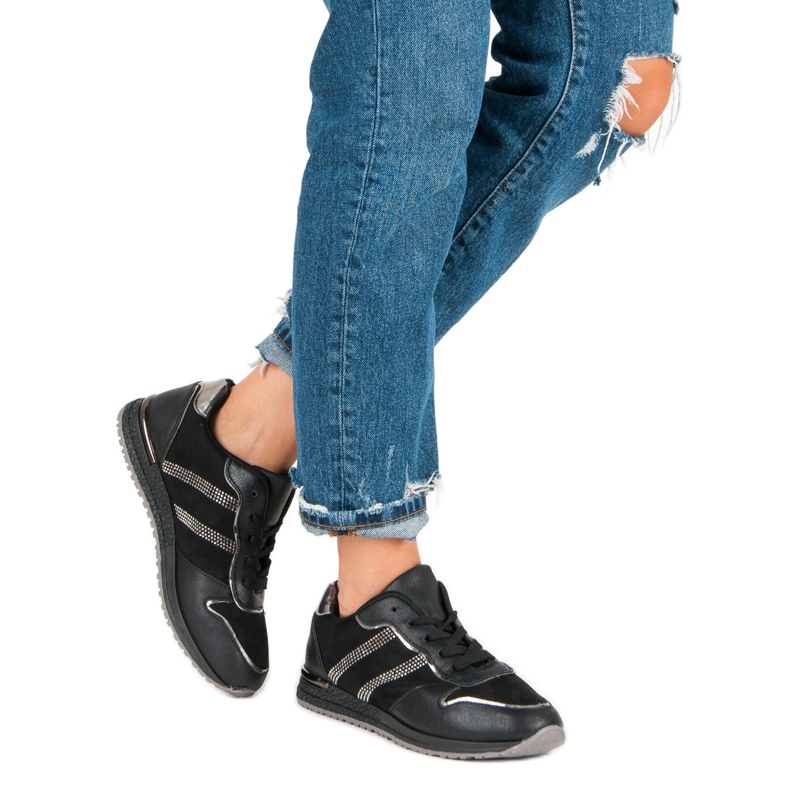 Crne tenisice VICES crno 2