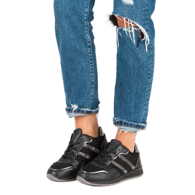 Crne tenisice VICES crna 1