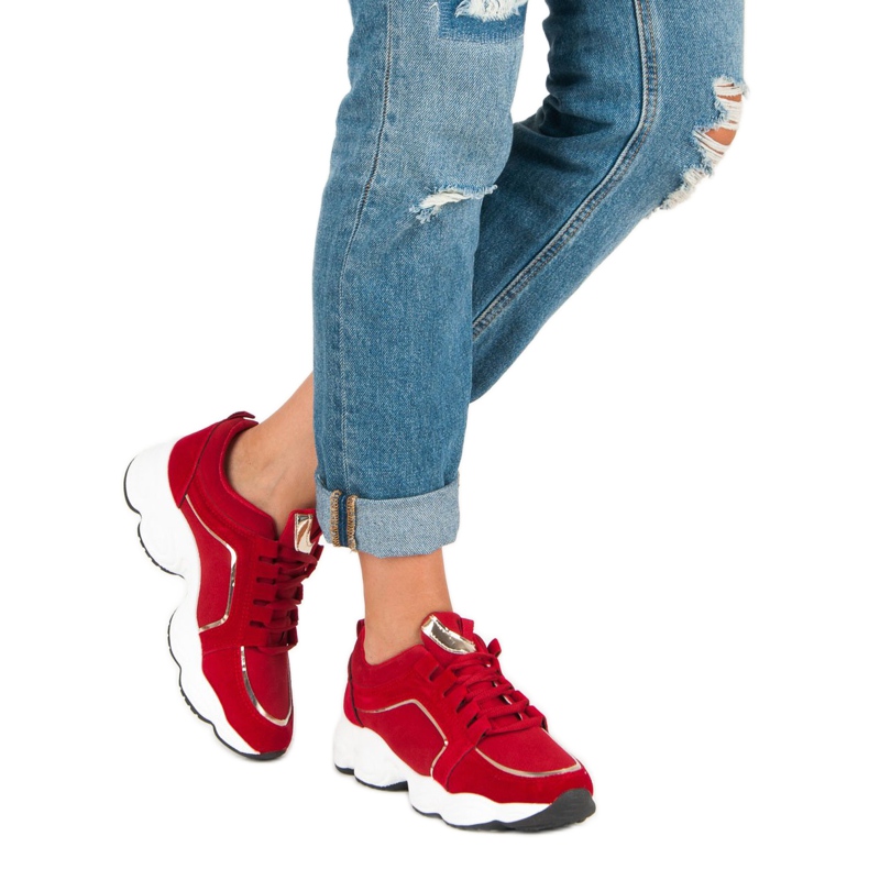 Vices Vicevi od sportske obuće od antilopa crvena 2