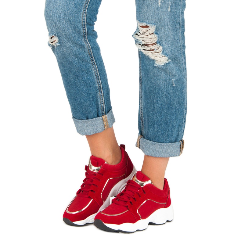 Vices Vicevi od sportske obuće od antilopa crvena 1