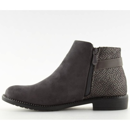 Sive čizme Jodhpur za žene 3118 Siva 2