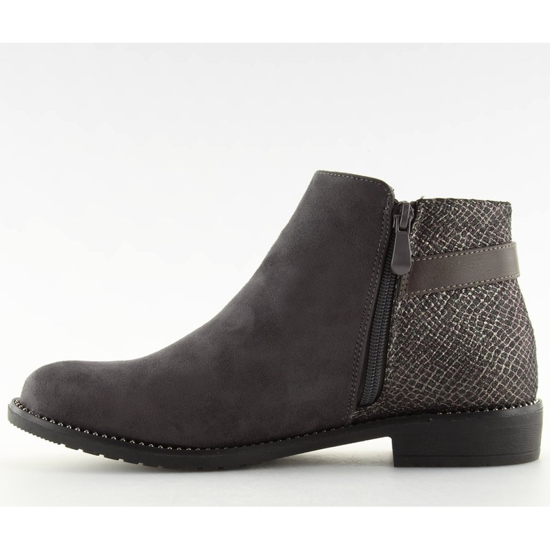Sive čizme Jodhpur za žene 3118 Siva 2