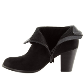 Crne čizme s visokim potpeticama 863-GA Crna 2