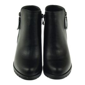 M.Daszyński Čizme na stupu crne 1708 crna 3