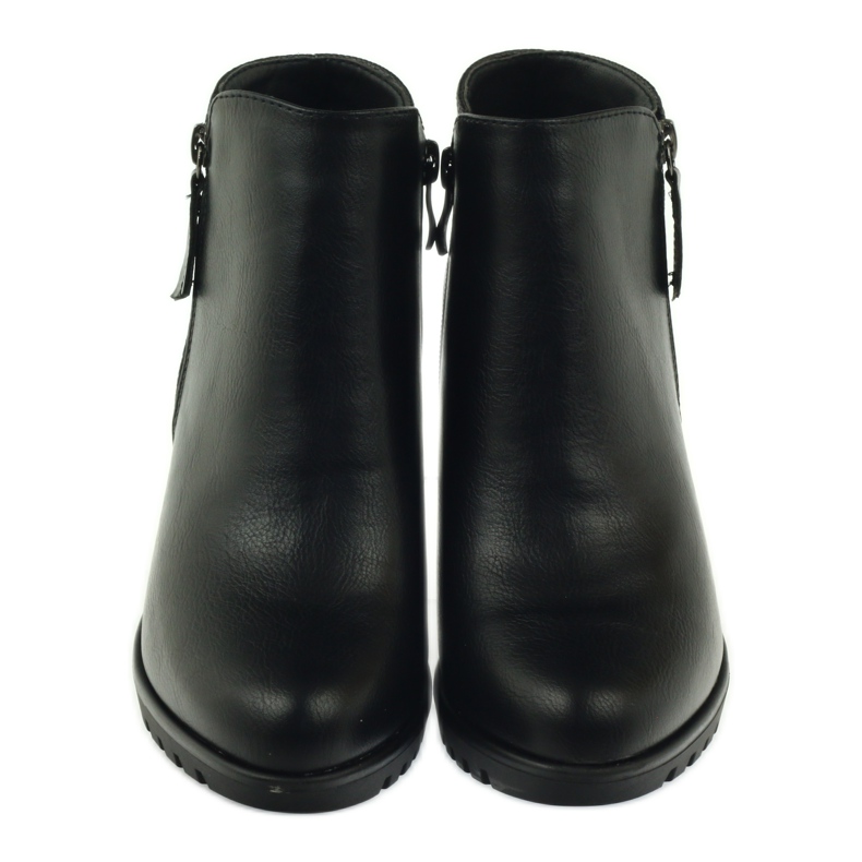 M.Daszyński Čizme na stupu crne 1708 crna 3