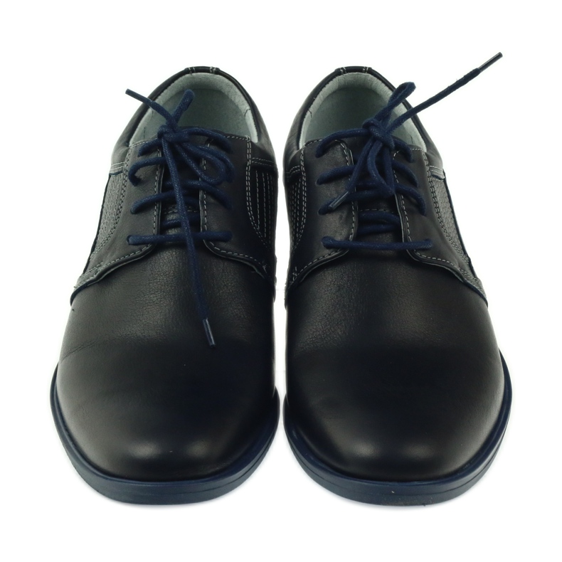 Riko Muške mornarsko plave kožne cipele 819 plava 3