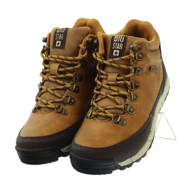 Sportski trekking s devama Big Star 274637 smeđa raznobojna 3