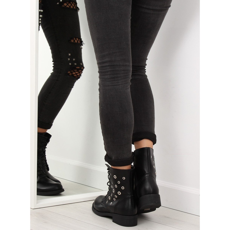 Čizme radničke okrenute pe130p Crne crno 1