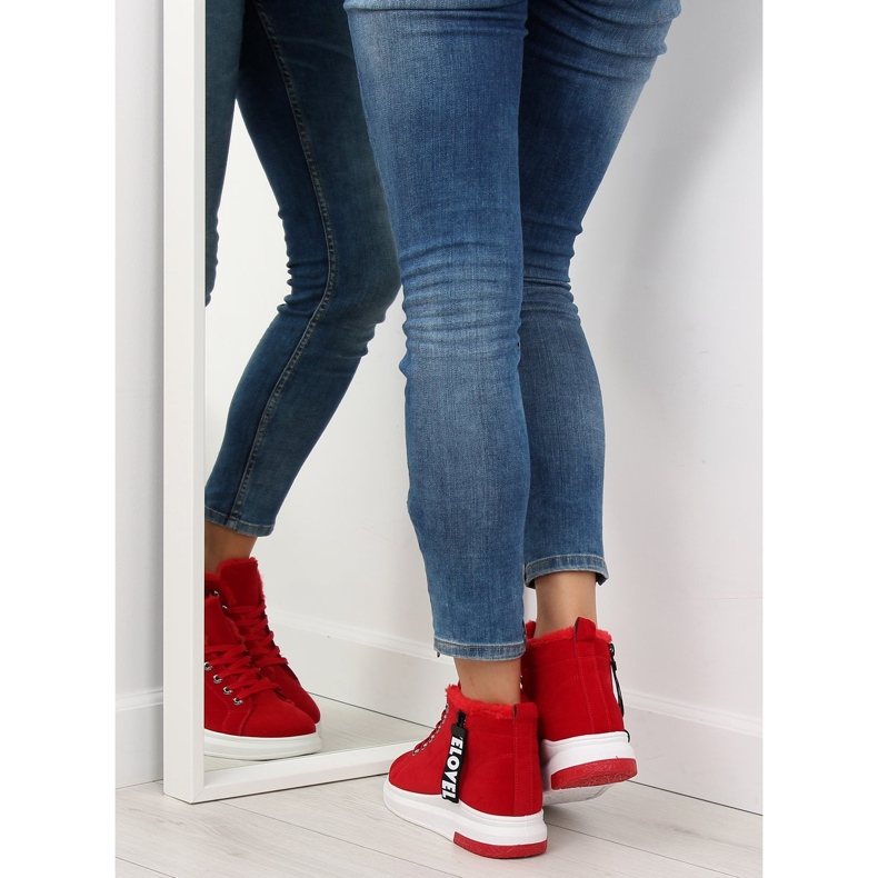 Crvene izolirane tenisice 2018-67 crvene crvena 2