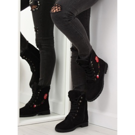 Crni AB-9 Crni radnici s vezom crna 1