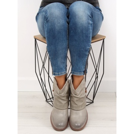 Siva Siva ženska čizma 640-PA Siva 1