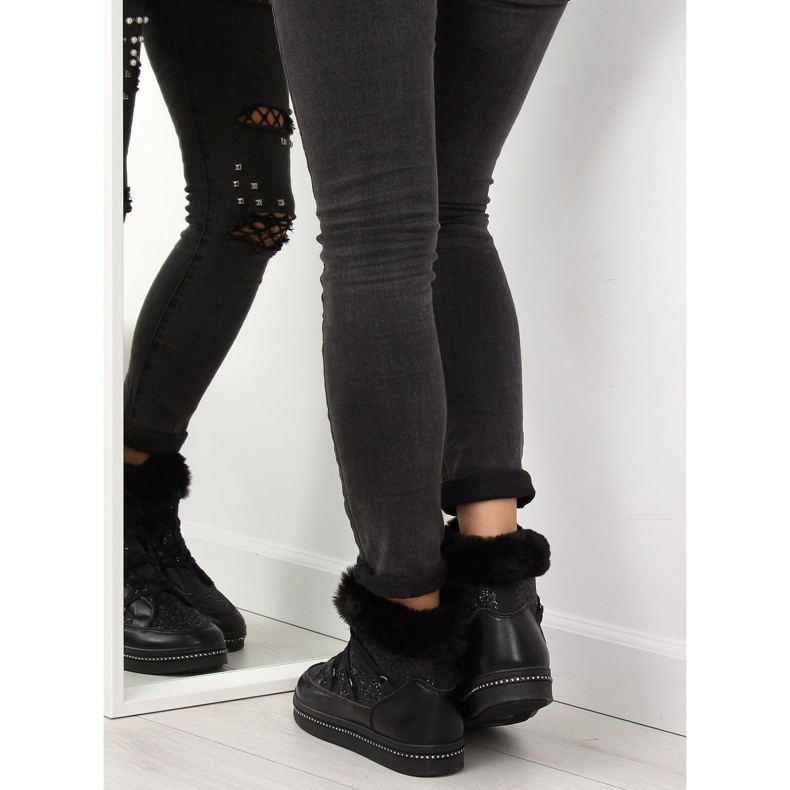 AX05 čizme za snijeg od crnog mjeseca crna 2