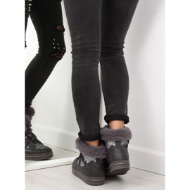 AX05 čizme za snijeg sa sivim mjesecom siva 1