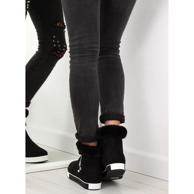 Crne tenisice do gležnja NB252P crno 1