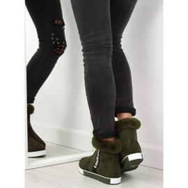 Tenisice za gležanj izolirane zelene NB252P Army Green zelena 2