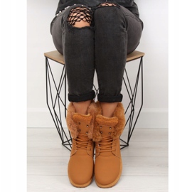 Drvene čizme deve BL137P Camel smeđa 2