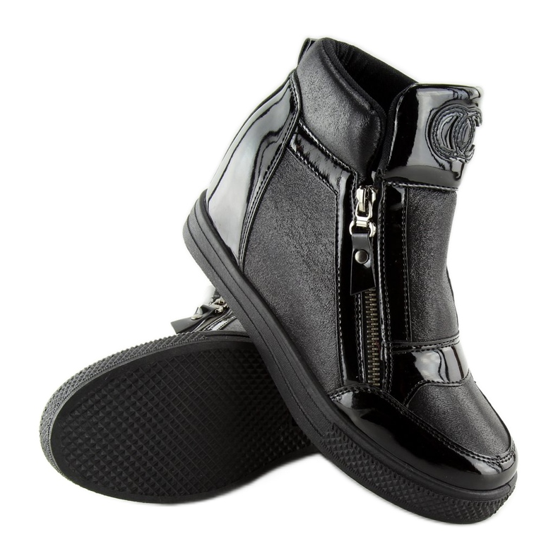 Crne ženske tenisice R24-6 Crne crna 1